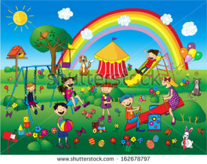 stock-vector-children-playing-at-the-park-162678797